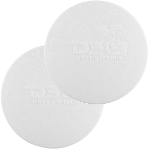 DS18 CS-6/WH Silicone Marine Speaker Cover f/6.5" Speakers - White