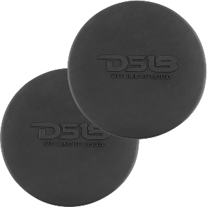 DS18 CS-6/BK Silicone Marine Speaker Cover f/6.5" Speakers - Black