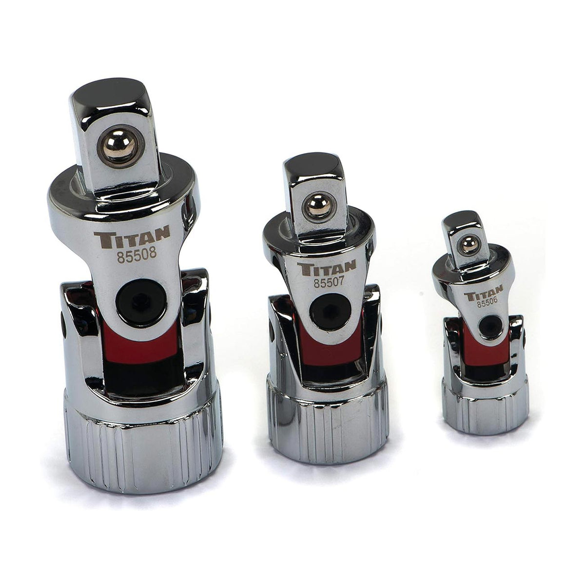 Titan Tools Auto Flex Universal Joint Socket Set (3-Piece) 85505