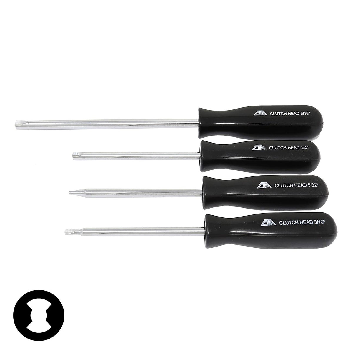 CTA Clutch-Head Screwdriver Set (4 Piece) 8752CTA