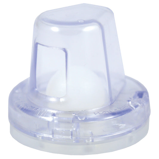 T-H Marine Flow-Max Ball Scupper - Clear 88080