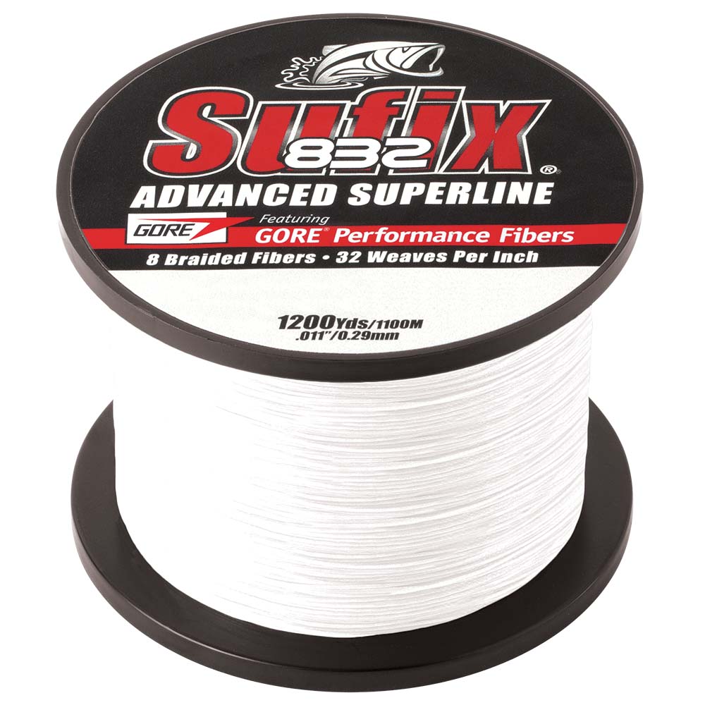 Sufix 832&reg; Advanced Superline Braid - 30lb - Ghost - 1200 yds