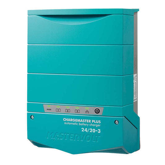 Mastervolt ChargeMaster Plus 24V, 20A, 3-Bank Battery Charger 44320205