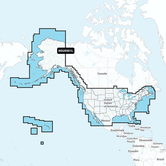 Garmin Navionics+ NSUS001L US & Coastal Canada 92669