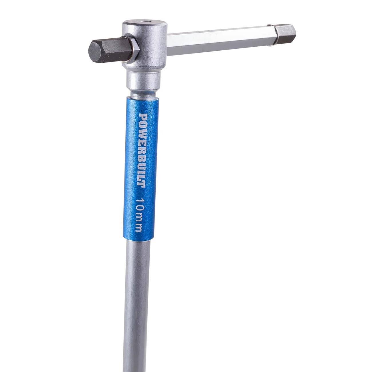 Powerbuilt Metric T-Handle Hex/Allen Key Wrench Set with Storage Rack 941645
