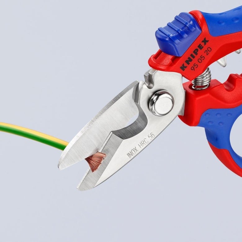 Knipex Angled Electricians Shears (6-1/4") 950520US