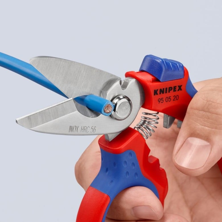 Knipex Angled Electricians Shears (6-1/4") 950520US