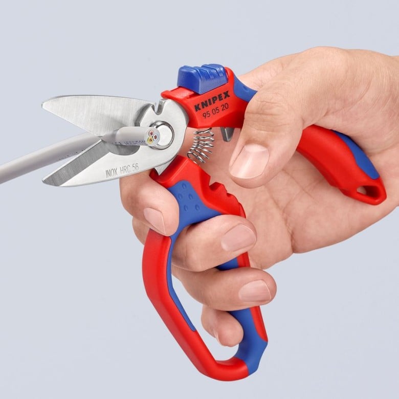 Knipex Angled Electricians Shears (6-1/4") 950520US