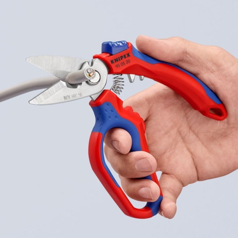 Knipex Angled Electricians Shears (6-1/4") 950520US