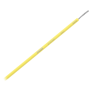 Pacer WUL16YL-25 Yellow 16 AWG Primary Wire - 25'