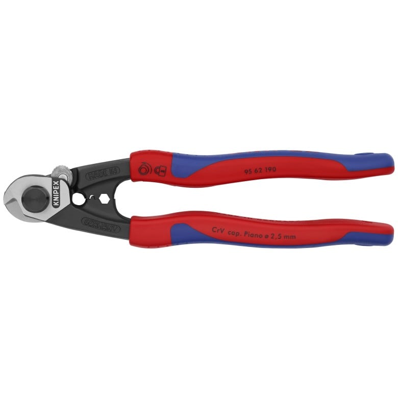 Knipex Wire Rope Shears (7-1/2") 9562190