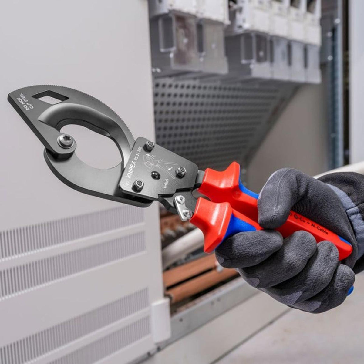 Knipex Wire Rope Shears (7-1/2") 9562190
