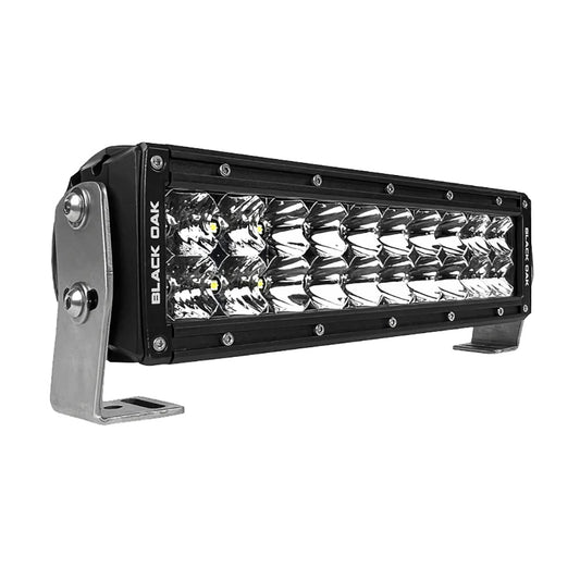 Black Oak Pro Series 3.0 Double Row 10" LED Light Bar - Combo Optics