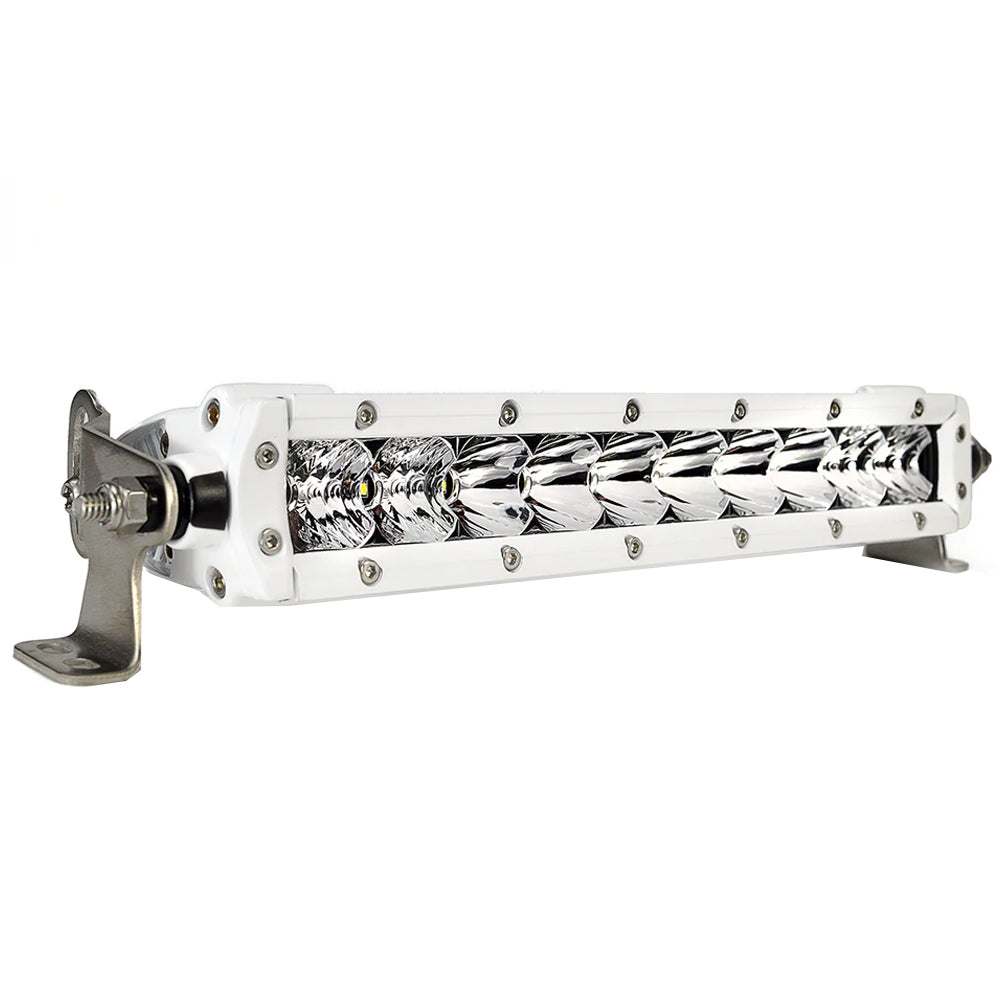 Black Oak Pro Series 3.0 Single Row 10" LED Light Bar - Combo Optics