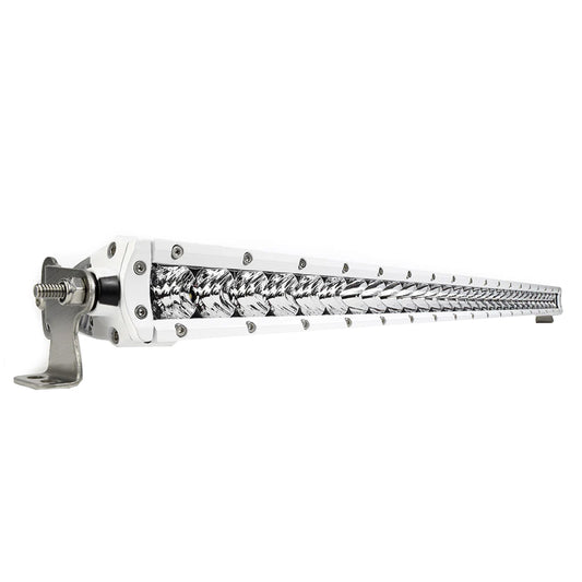 Black Oak Single Row 30" LED Light Bar, Combo Optics, White Housing