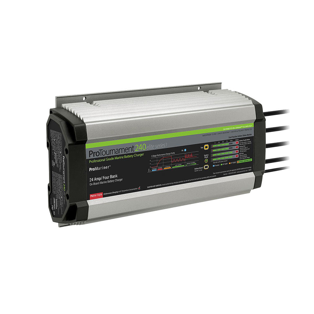 ProMariner ProTournament 240 Elite Series3 4-Bank Marine Battery Charger