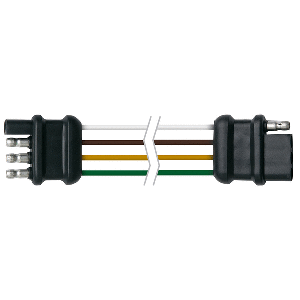 Ancor 249101 Trailer Connector-Flat 4-Wire - 12" Loop