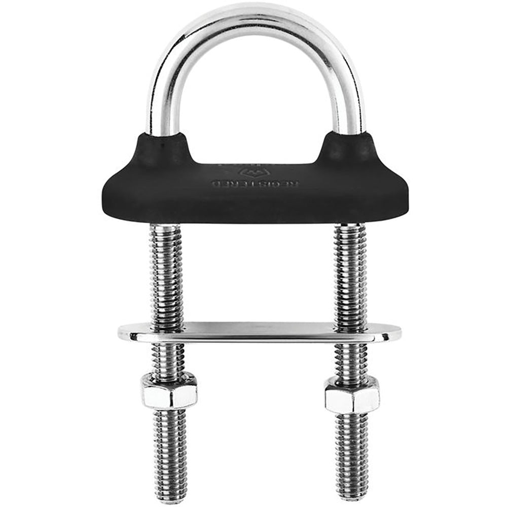 Wichard Black Watertight U-Bolt,10mm Diameter, 25/64",110mm Length, 4-21/64"