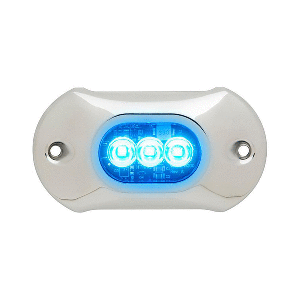 Attwood 66UW03B-7 LightArmor HPX Underwater Light - 3 LED & Blue