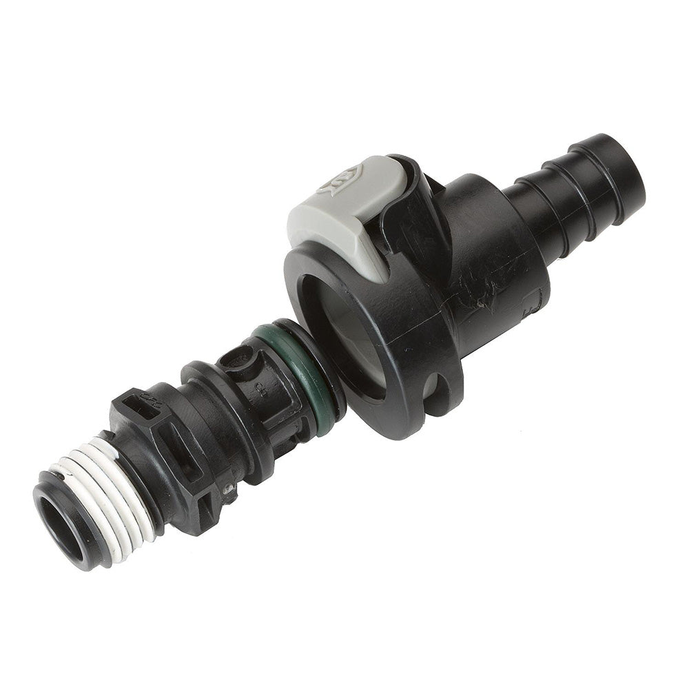 Attwood Universal Sprayless Connector - Male & Female 98198
