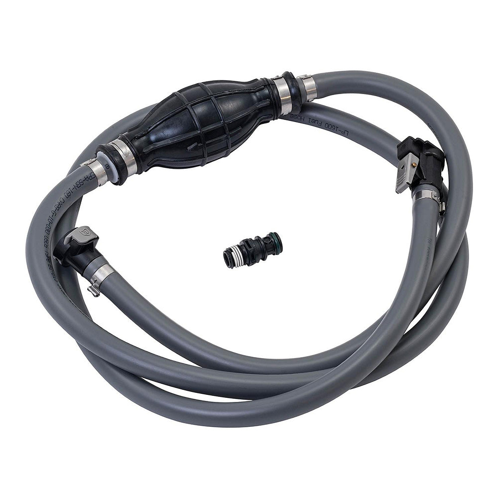 Attwood Universal Fuel Line Kit 3/8" x 6' Length w/Sprayless Connectors