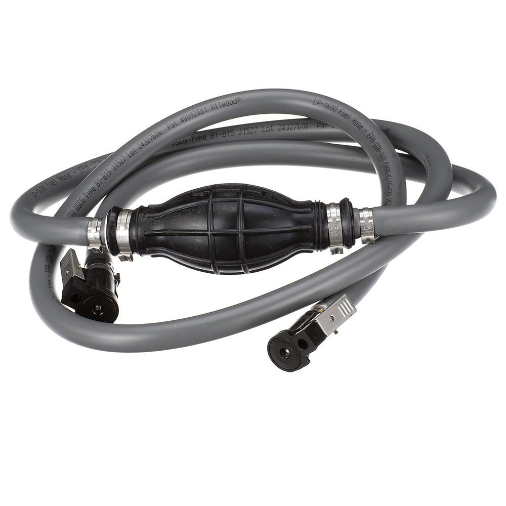 Attwood Johnson/Evinrude Fuel Line Kit 3/8" x 6' Length (No Tank Fitting)