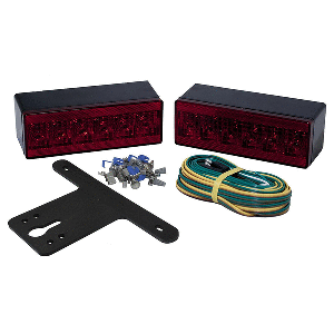 Attwood 14064-7 Submersible LED Low-Profile Trailer Light Kit