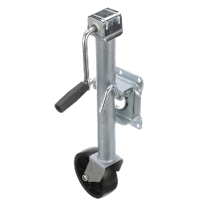 Attwood 11127-4 Fold-Up Trailer Jack - 1000 lb Capacity - Single Wheel