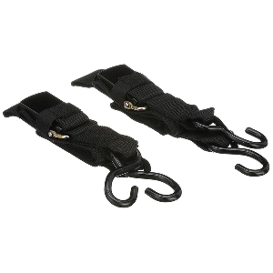 Attwood 15232-7 Quick-Release Transom Tie-Down Straps 2" x 4' Pair