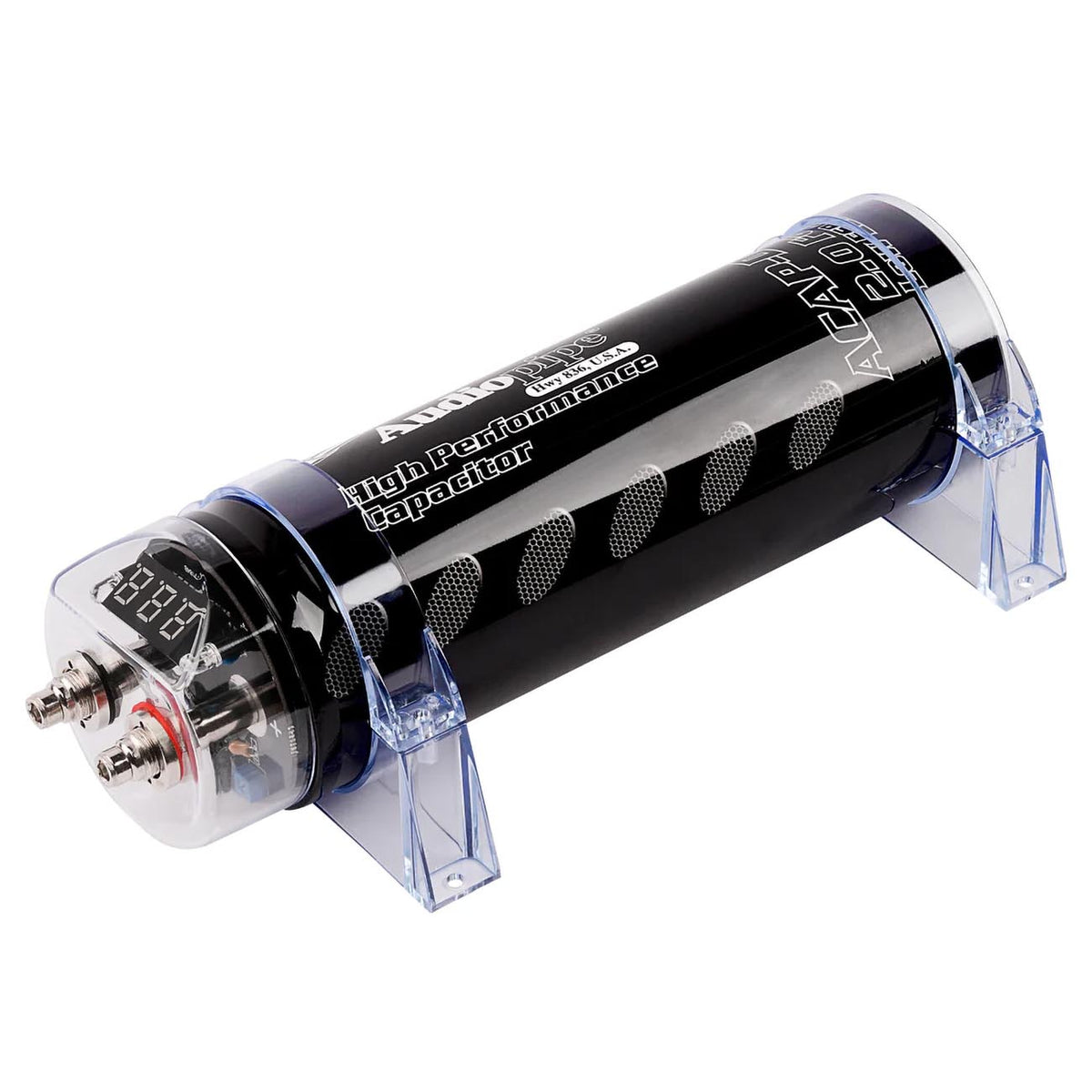 Audiopipe 2.0 Farad Power Capacitor ACAPD2000