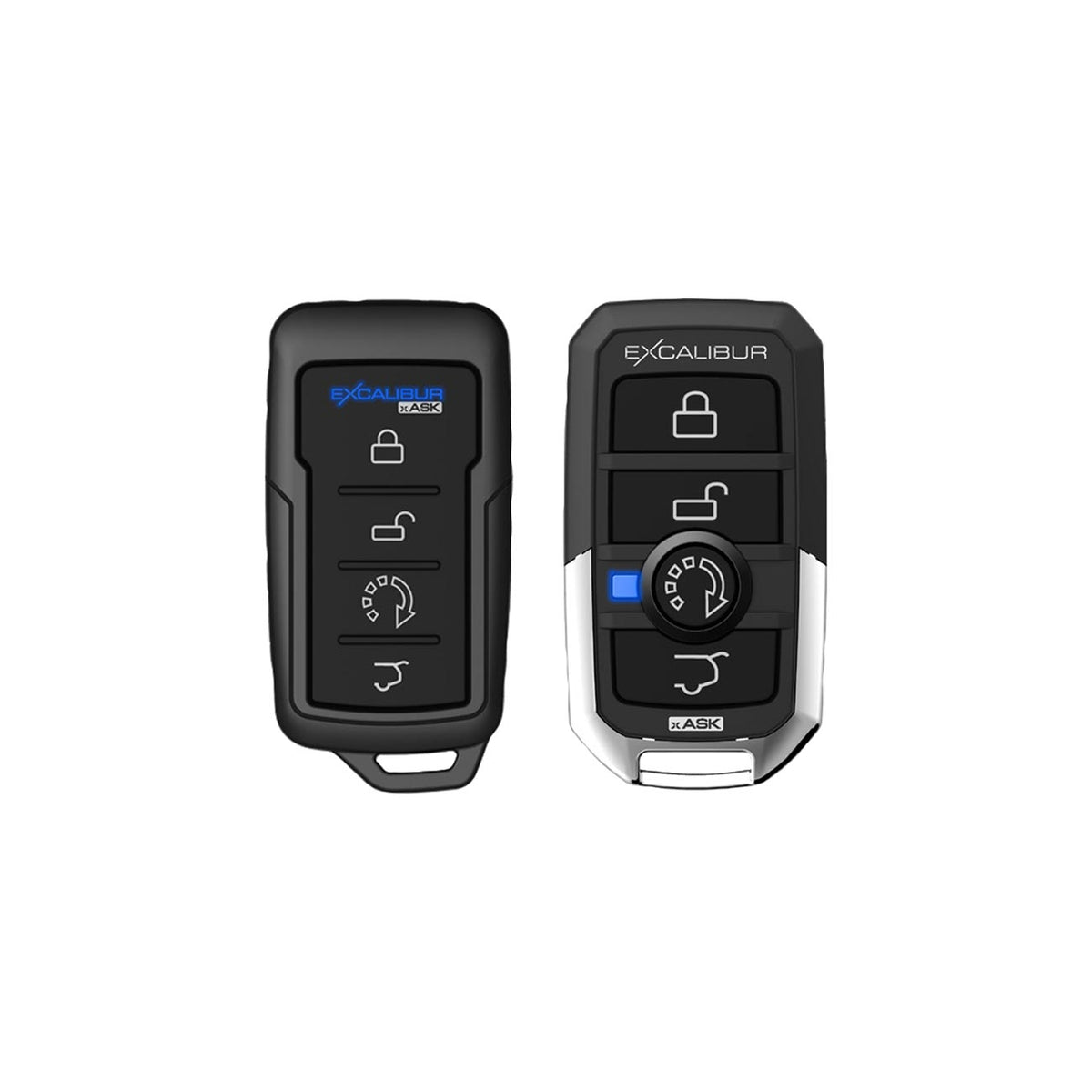 Excalibur 1-Way Car Alarm System with Remote Start – 1500 Foot Range AL1680