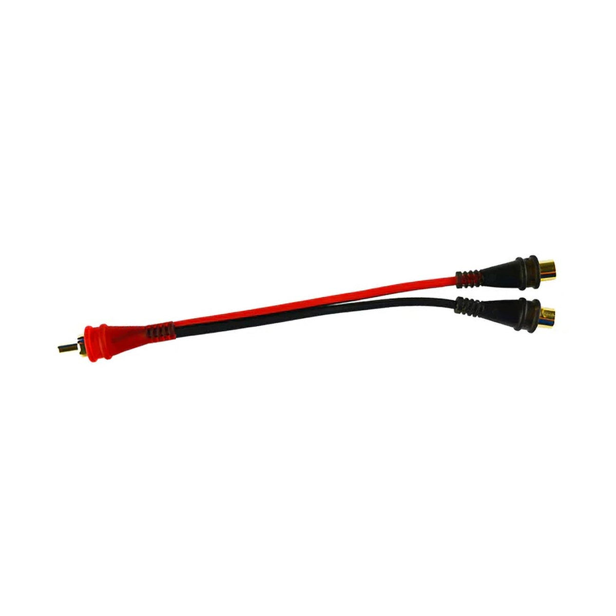 Audiopipe Oxygen Free 1M/2F Y-Splitter RCA Cable with Gold Connectors AMFVYM2F