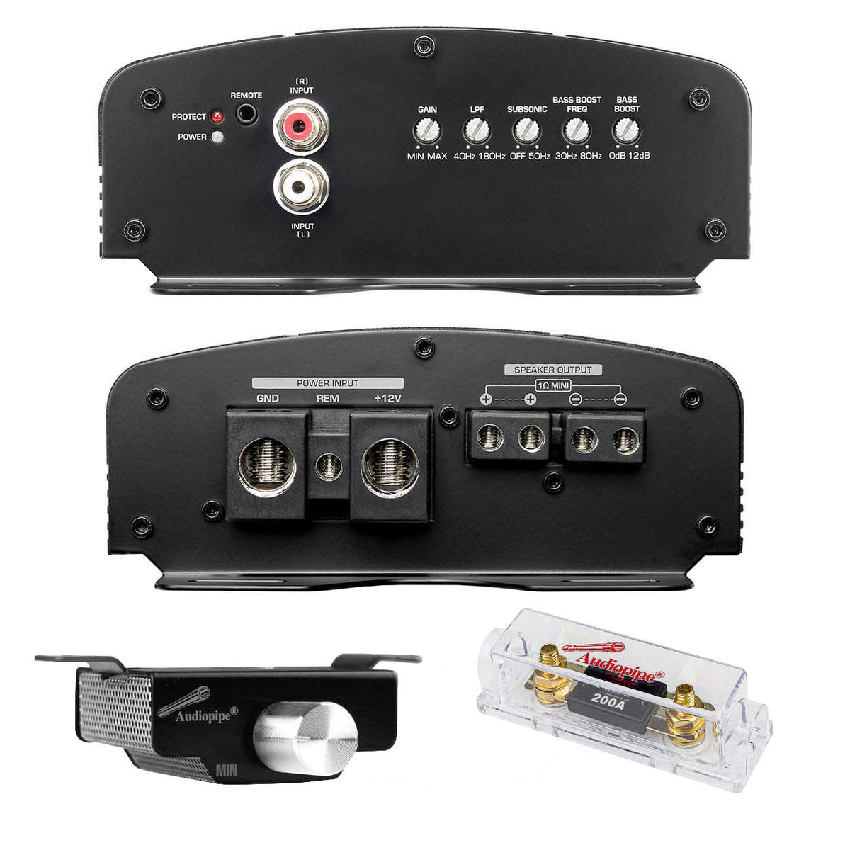 Audiopipe Monoblock Amplifier 3000 Watts APCLE30001D