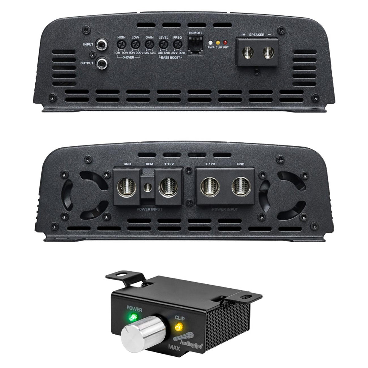 Audiopipe Full Range Class-D Monoblock Amplifier 12000W RMS APHF12000DH1