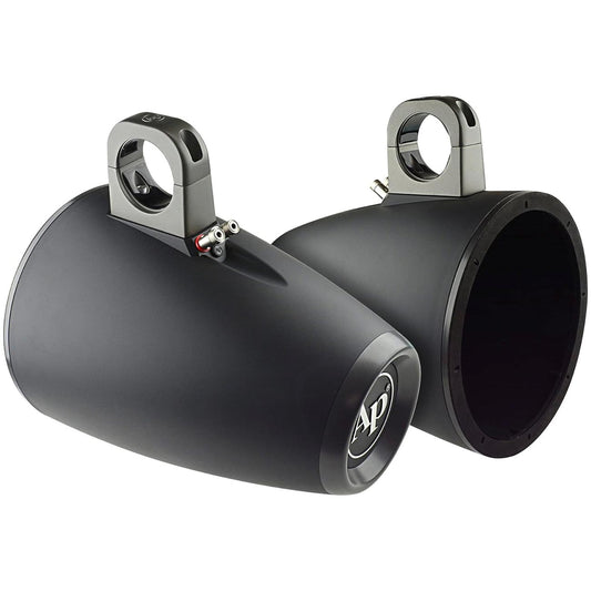 Audiopipe Marine 10″ Wakeboard Tower Empty Speaker Enclosures Black Pair