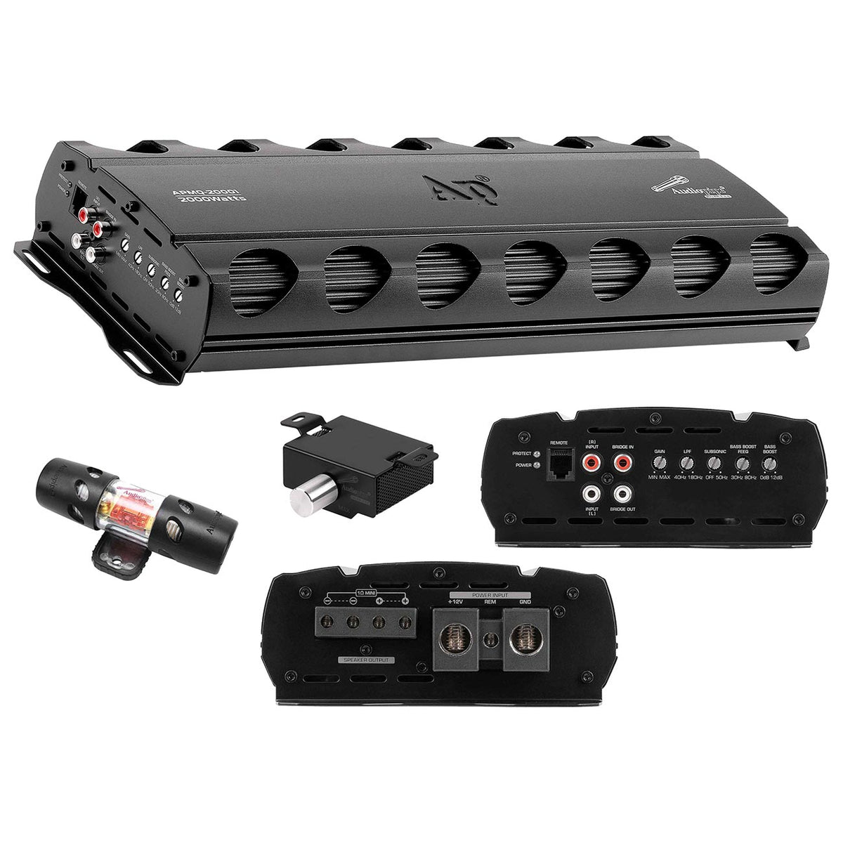 Audiopipe Mini Monoblock Amplifier 2000W MAX APMQ20001