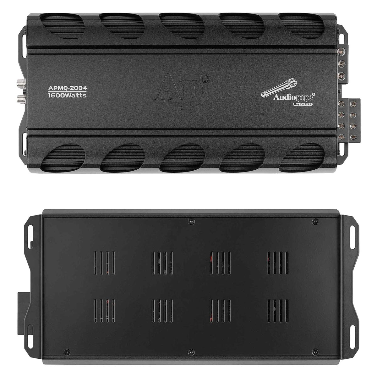 Audiopipe Mini 4 Channel Amplifier 1600W MAX APMQ2004