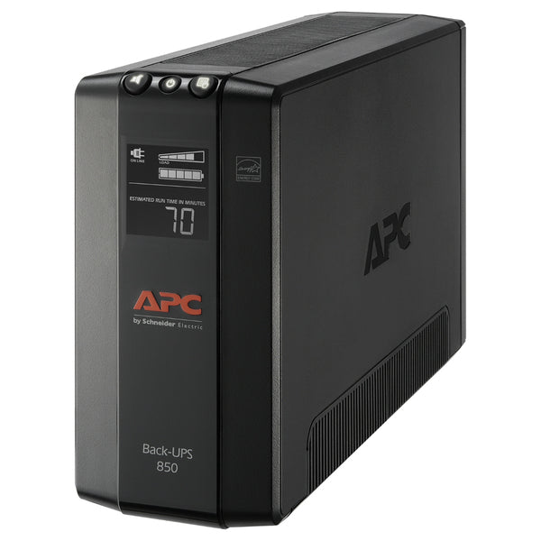 APC BX850M Back-UPS Pro 8-Outlet Compact Battery Back-Up and Surge Protector