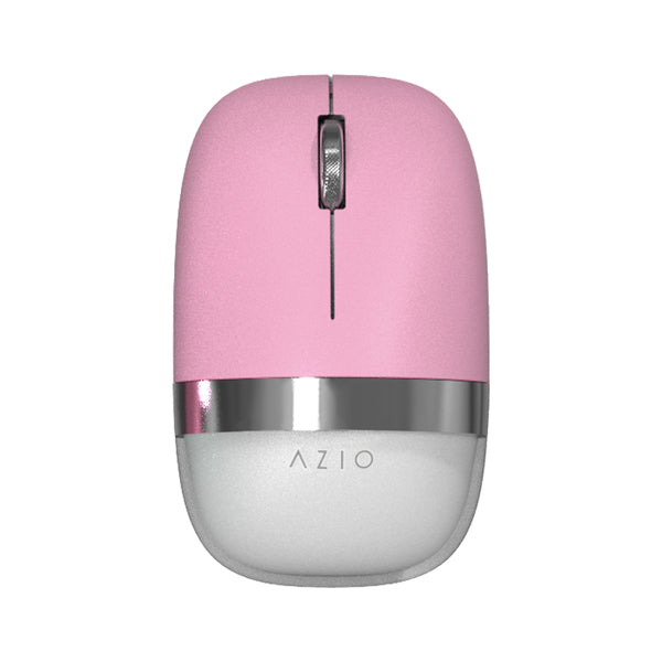 Azio IM408 IZO Ergonomic Optical Mouse Bluetooth and 2.4G RF (Pink Blossom)