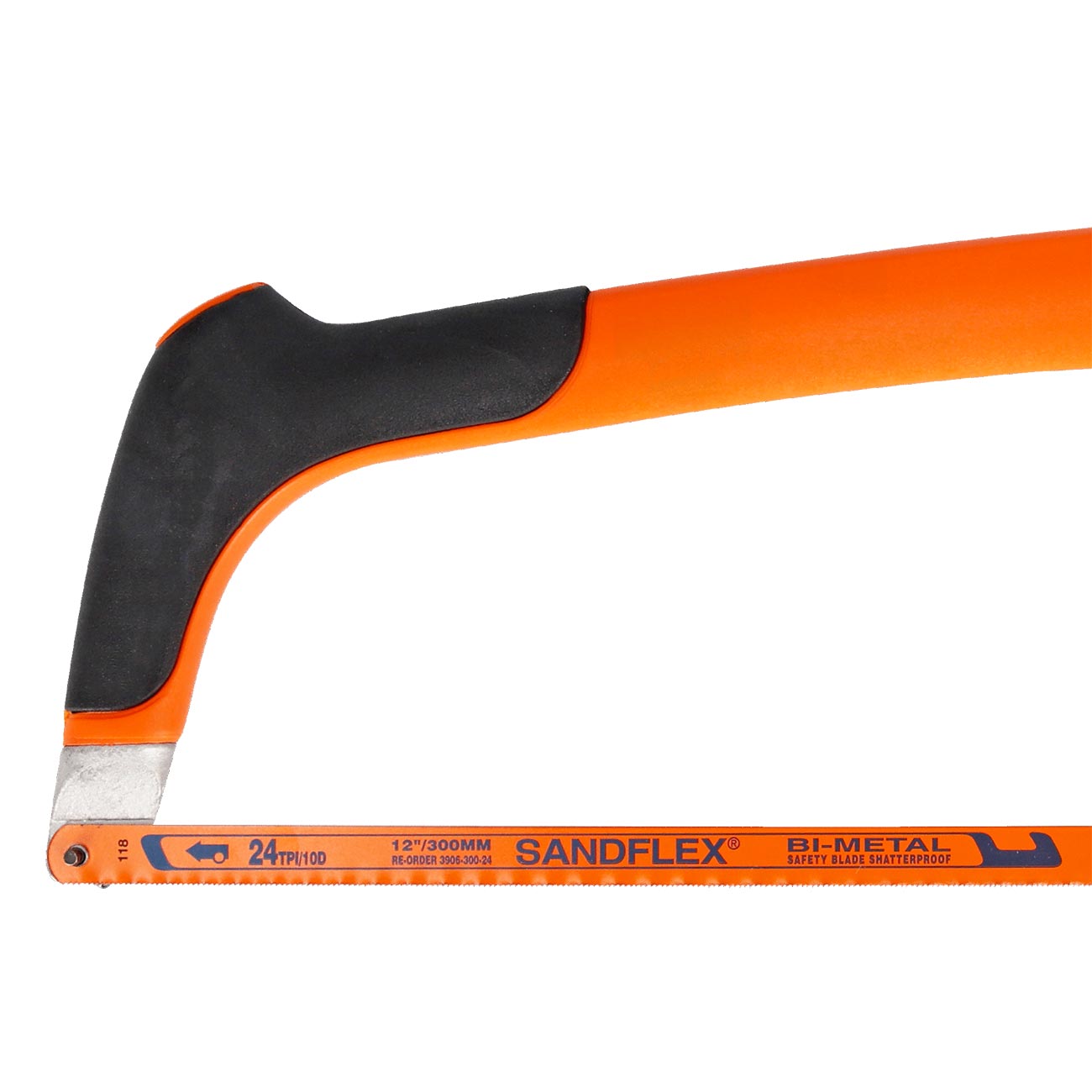 Bahco 12" (300mm) Professional Hand Hacksaw Frames with Soft Grip Handle