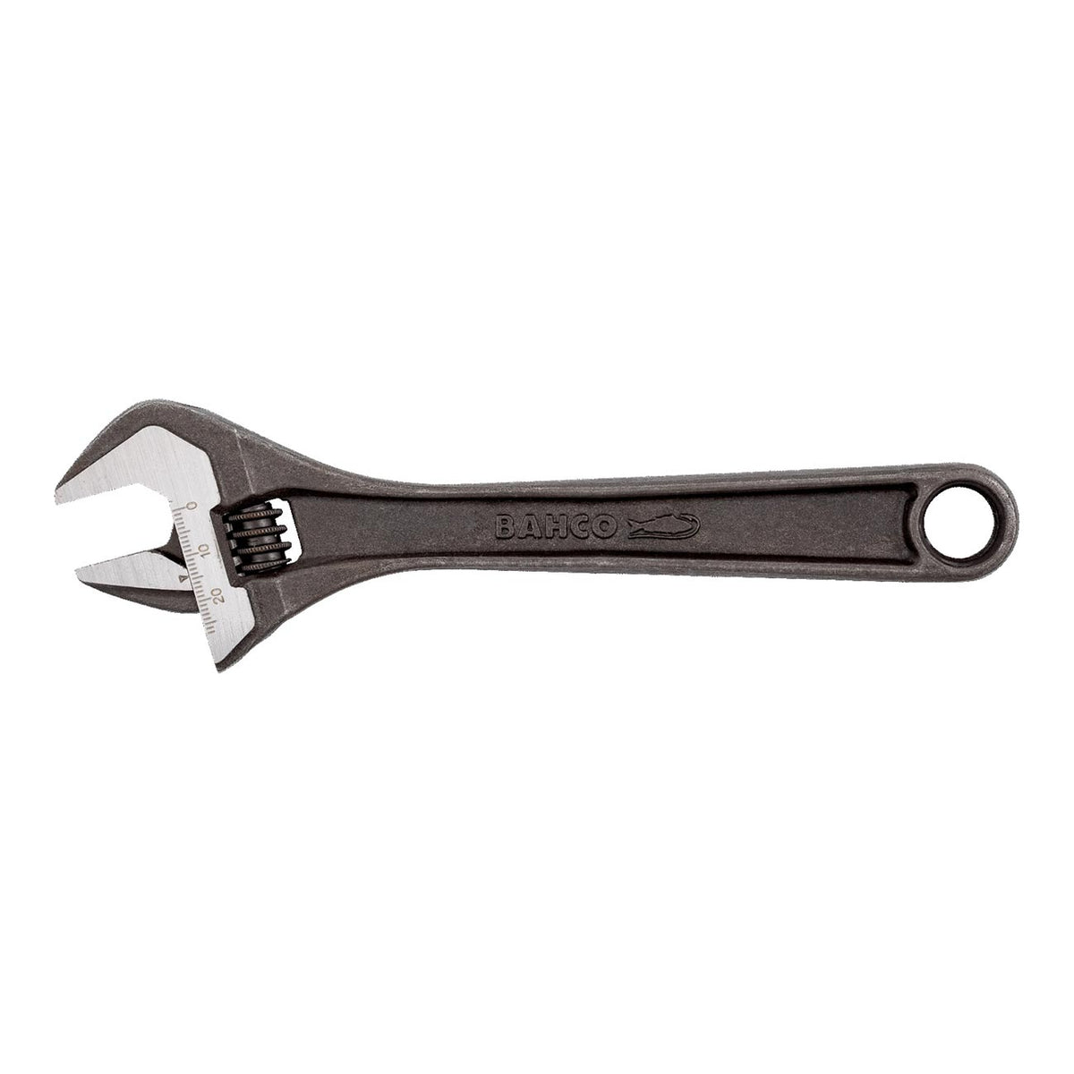 Bahco 10″ Slim Head Adjustable Wrench with Black Phosphate Finish BAH8072RUS