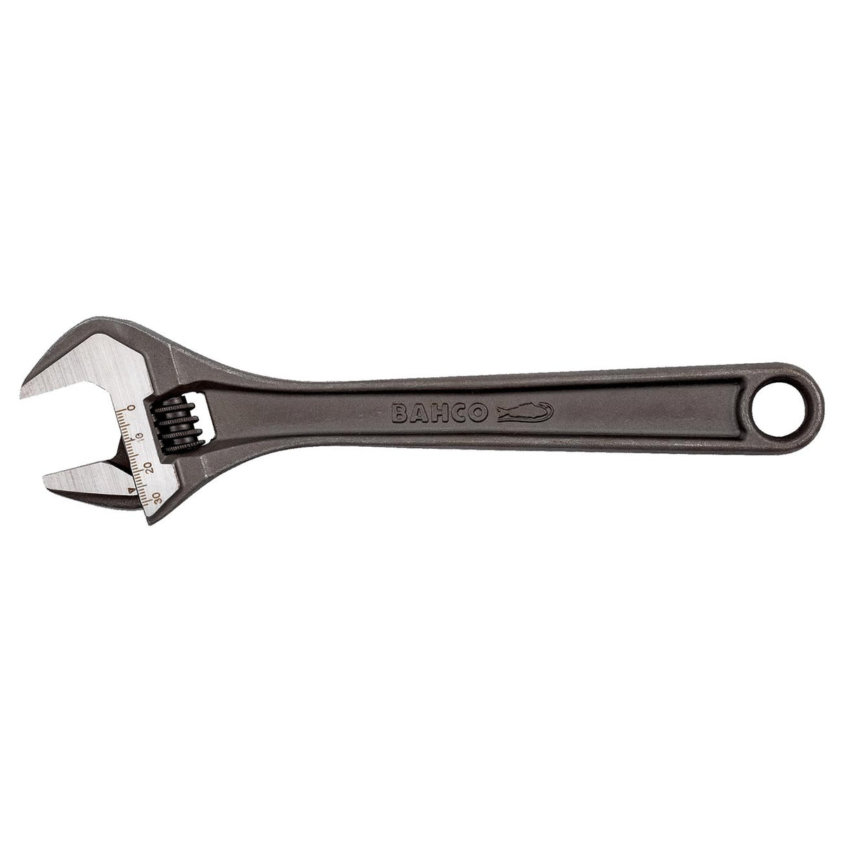 Bahco 12″ Slim Head Adjustable Wrench with Black Phosphate Finish BAH8073RUS