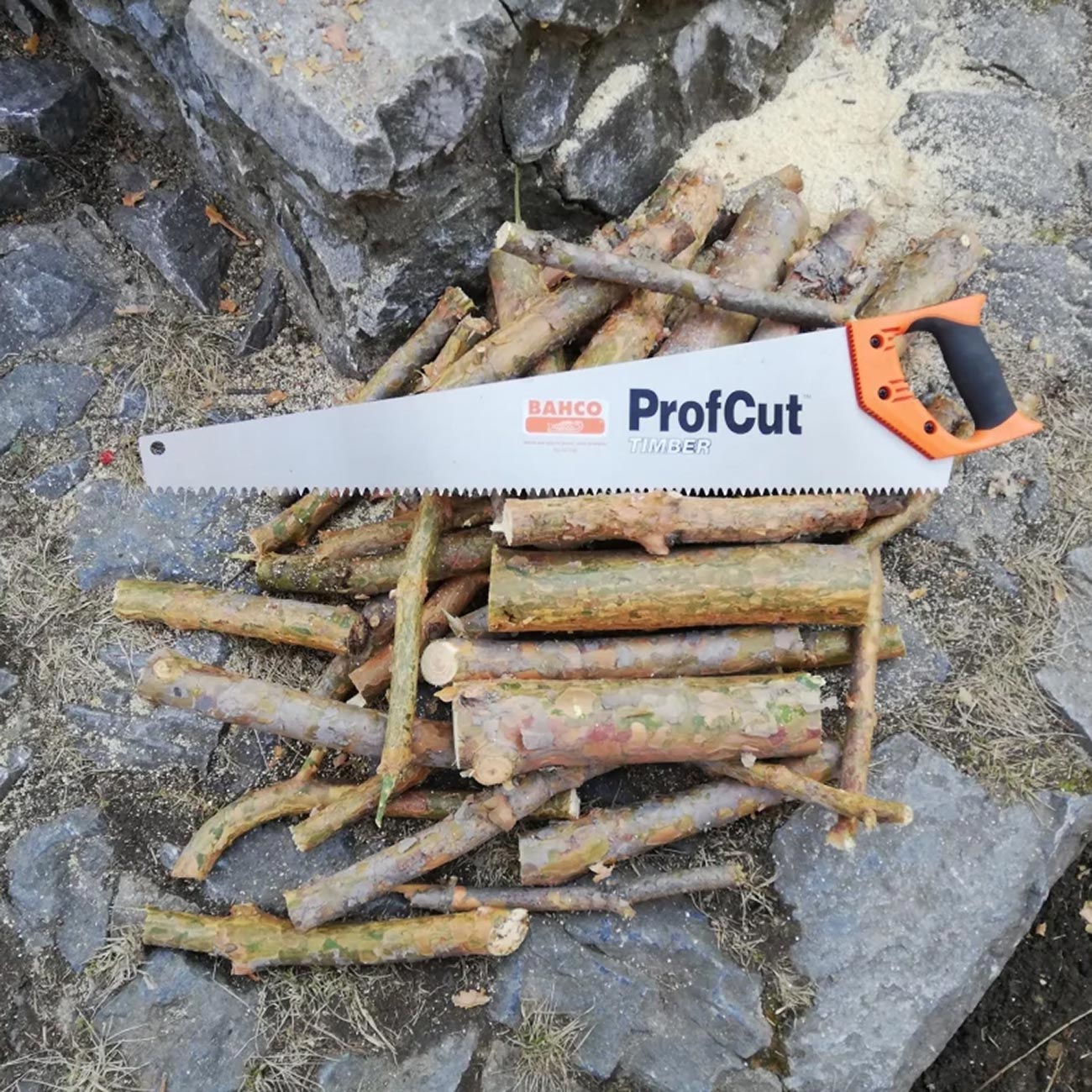 Bahco 24" ProfCut™ Timber Hand Saw for Timber/Wet/Tanalised Wood