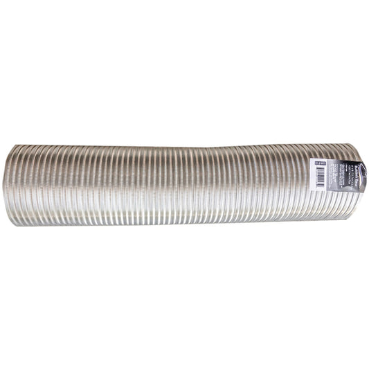 Builder's Best 111586 Semi-Rigid Aluminum Duct, 8ft (6" dia)