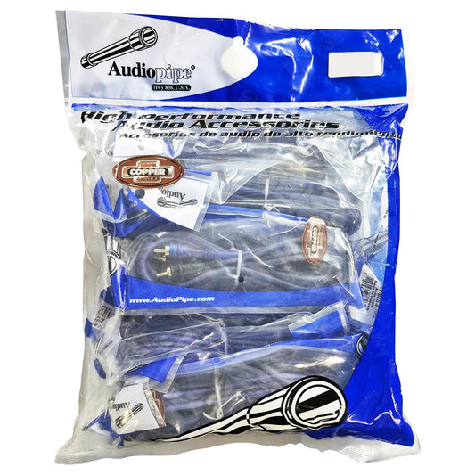 Audiopipe 10' Superflex RCA Cable (10 Pack) BMVBLS10