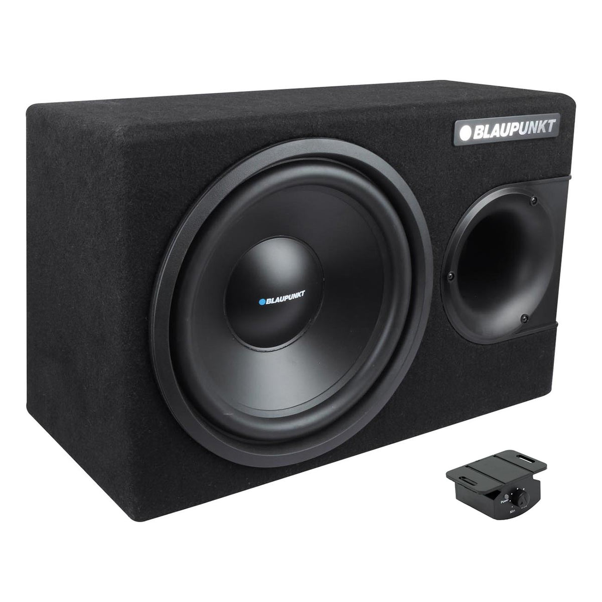 Blaupunkt Single 12″ Amplified Subwoofer Ported Enclosure