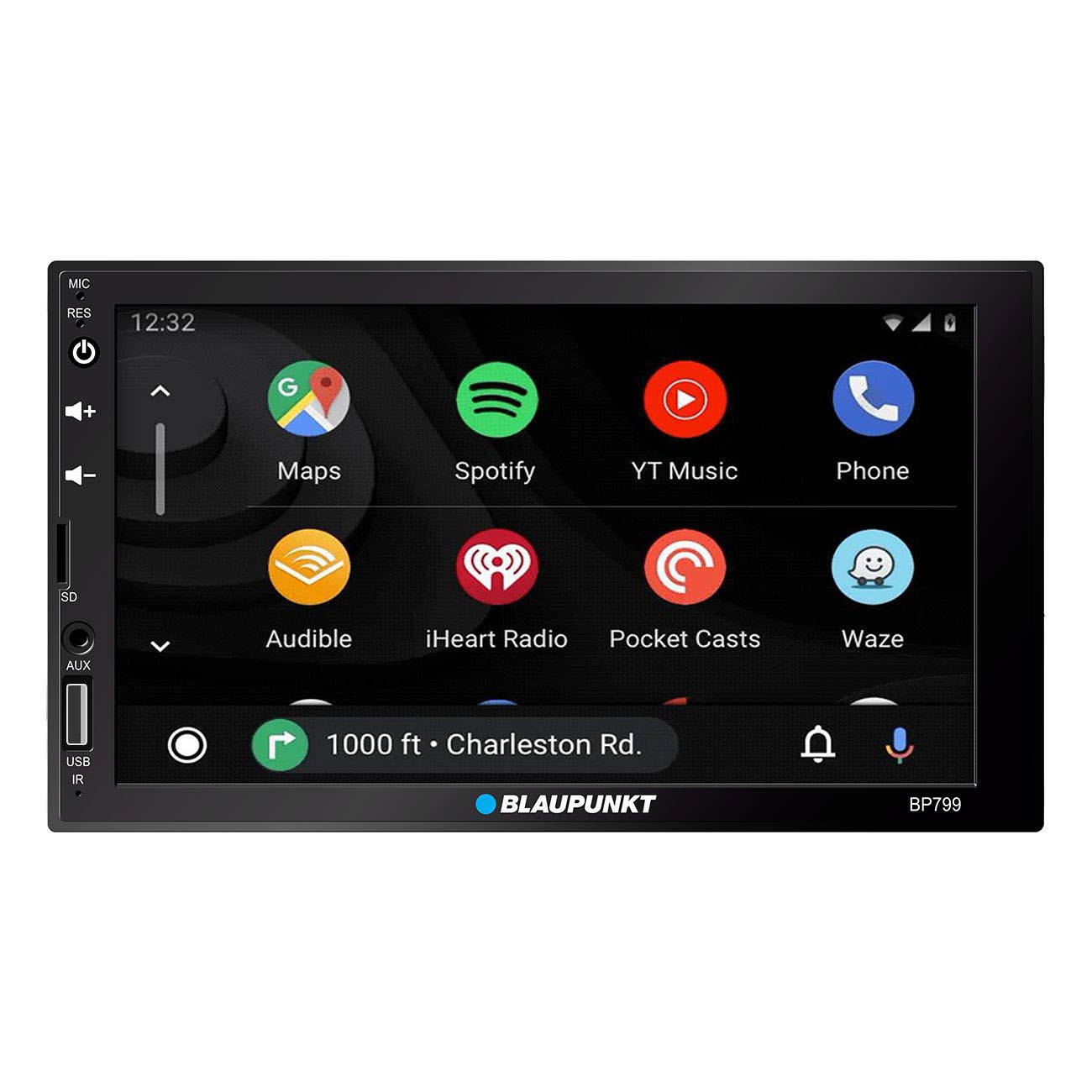 Blaupunkt Double DIN Mechless Receiver 7.0″ Android Auto Carplay Bluetooth BP799