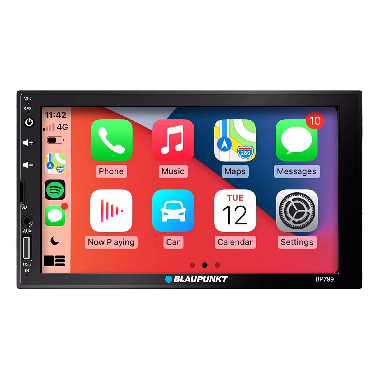 Blaupunkt Double DIN Mechless Receiver 7.0″ Android Auto Carplay Bluetooth BP799