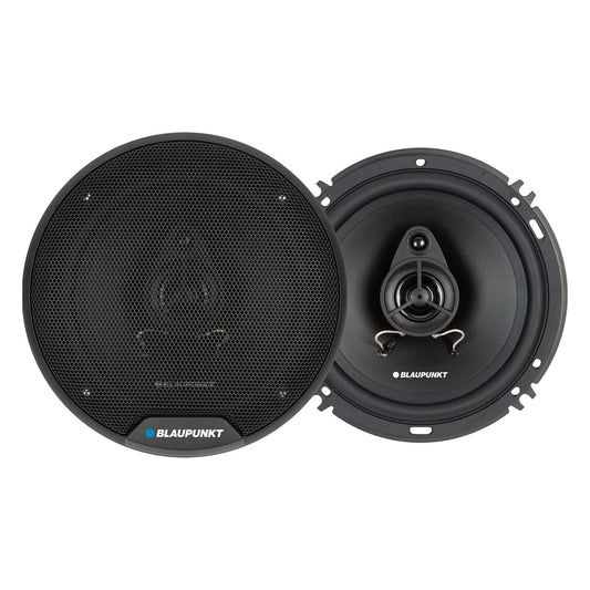 Blaupunkt BPSE653 E-Series 6" 3-Way Coaxial Speakers 20WRMS / 40W Max
