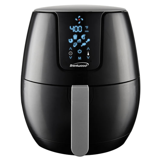 Brentwood AF-500DBK 1,400-Watt Electric Digital Air Fryer (5-Qt.)
